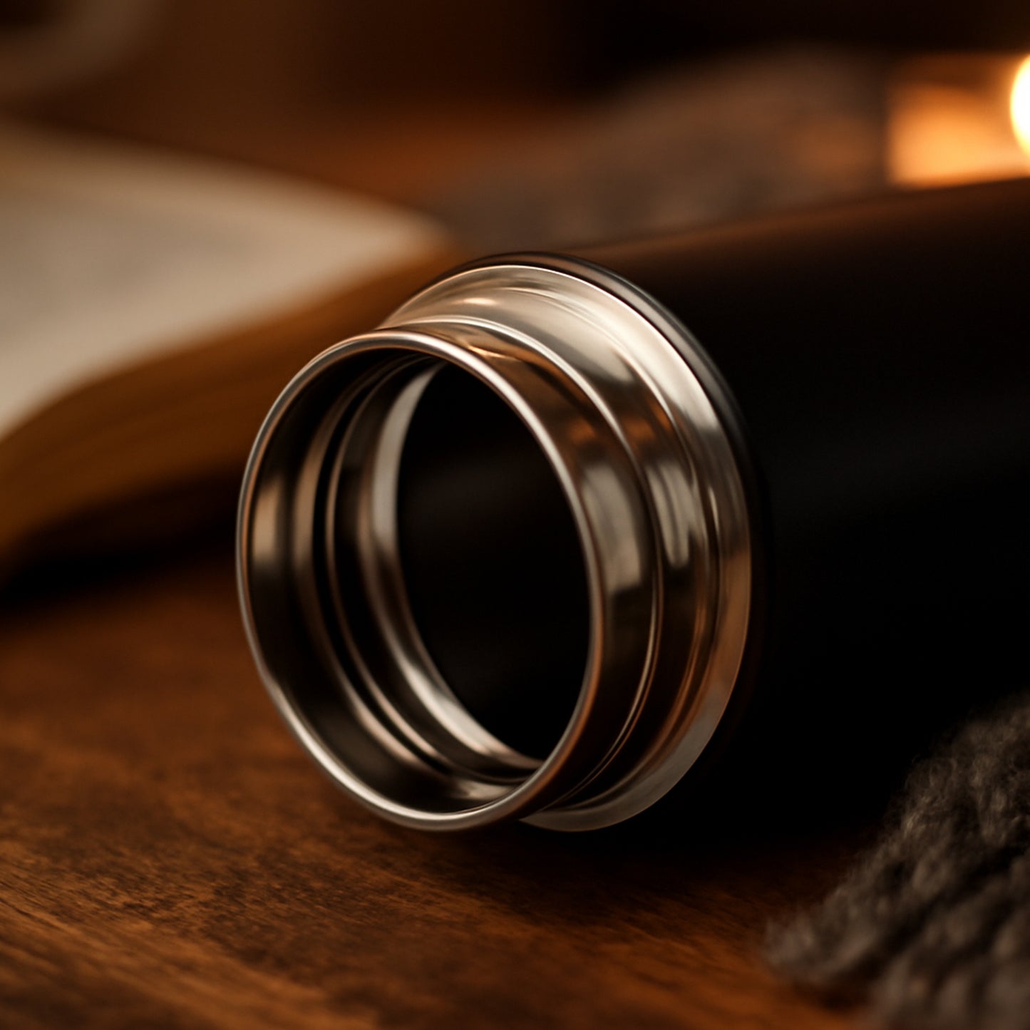 Black Vacuum Insulated Water Bottle (1 Pc 500ml)