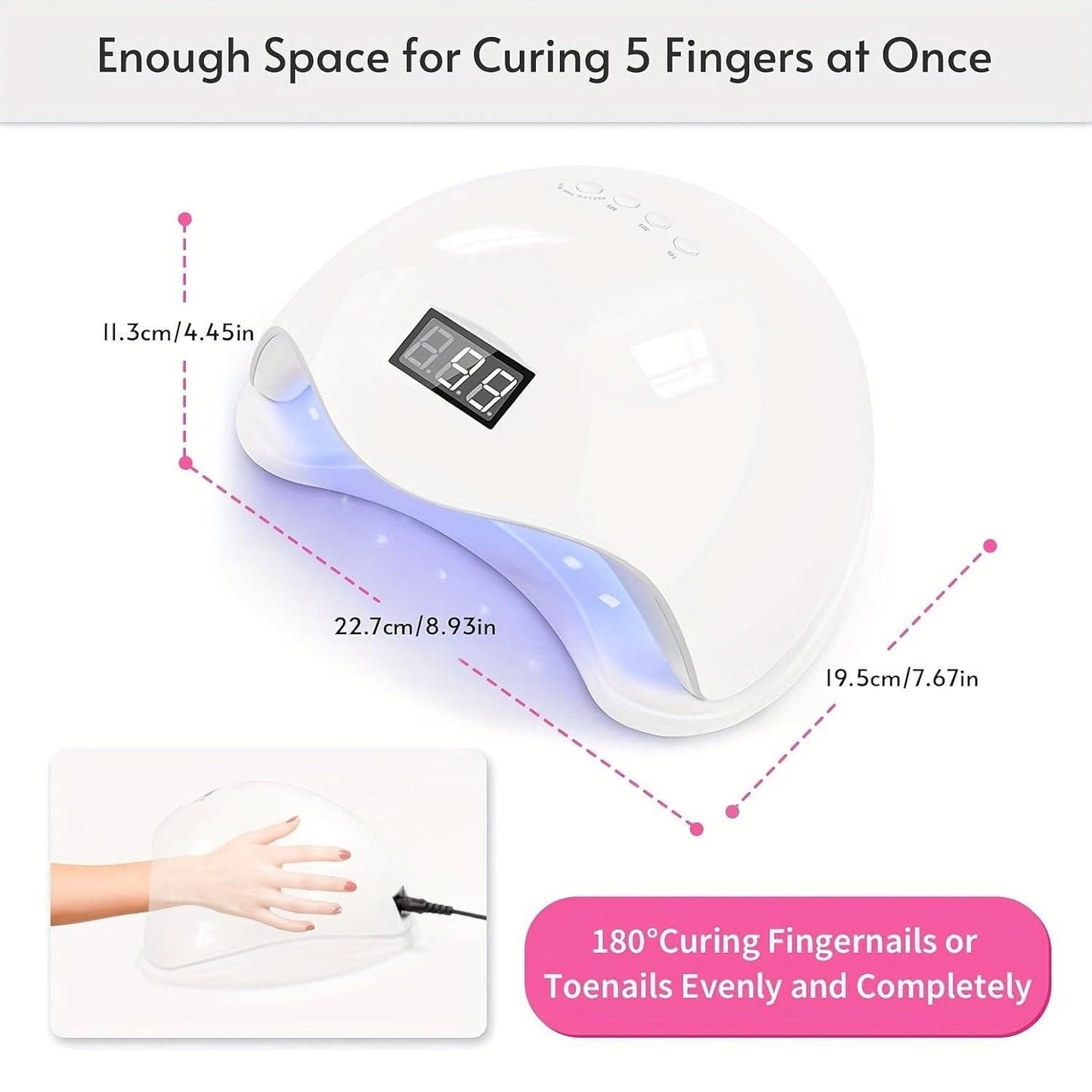 48W Auto Sensor UV Light Nail Dryer