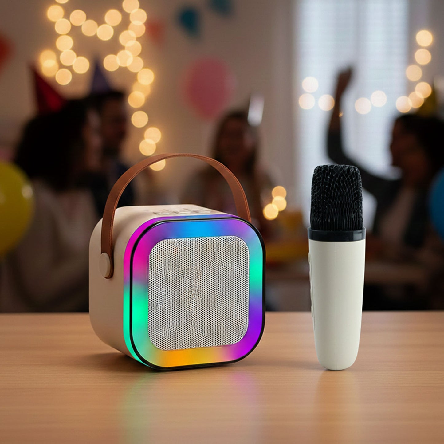 B Grade Portable Karaoke Speaker (1 Set)